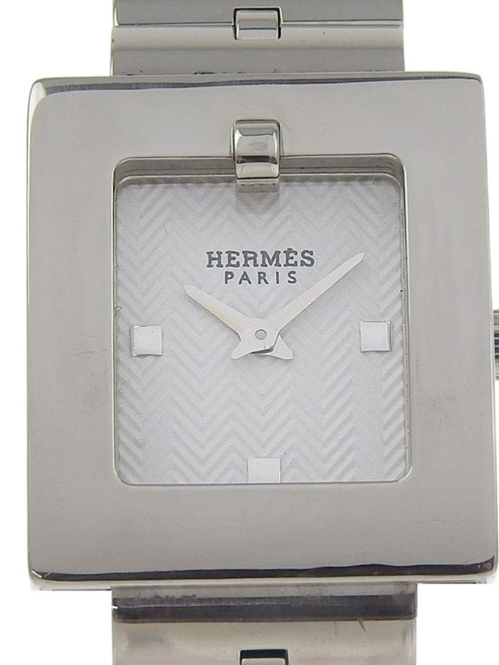 HERMES Belt watch Watches BE1.110 whiteDial Stainless Steel Quartz Analog ... - Picture 8 of 13
